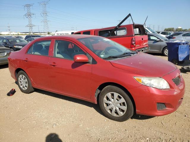 2T1BU4EE0AC341690 - 2010 TOYOTA COROLLA BASE 红色 照片 4