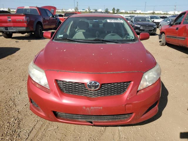 2T1BU4EE0AC341690 - 2010 TOYOTA COROLLA BASE 红色 照片 5
