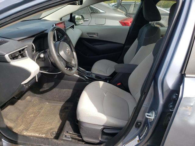 JTDEPRAE6LJ069127 - 2020 TOYOTA COROLLA LE BLUE photo 7