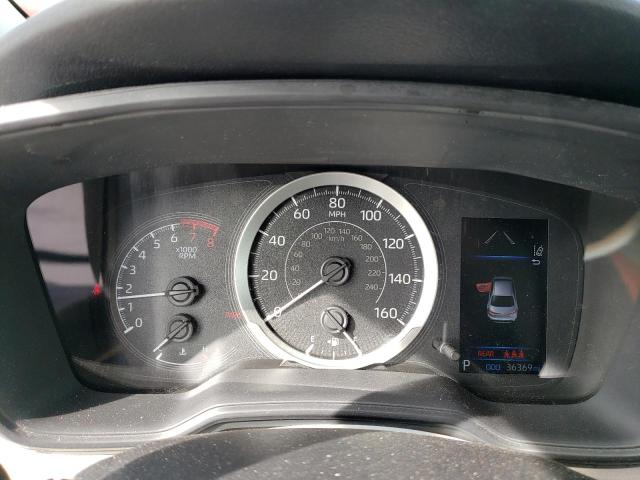 JTDEPRAE6LJ069127 - 2020 TOYOTA COROLLA LE BLUE photo 9