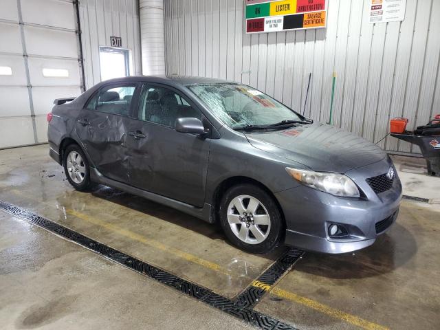 2T1BU4EE0AC415531 - 2010 TOYOTA COROLLA BASE GRAY photo 4