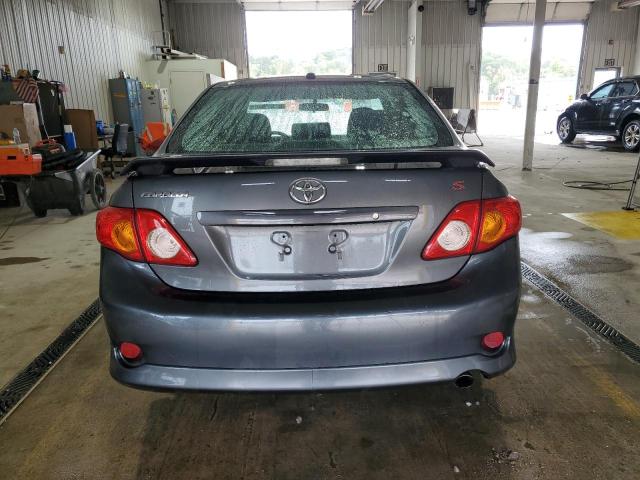 2T1BU4EE0AC415531 - 2010 TOYOTA COROLLA BASE GRAY photo 6