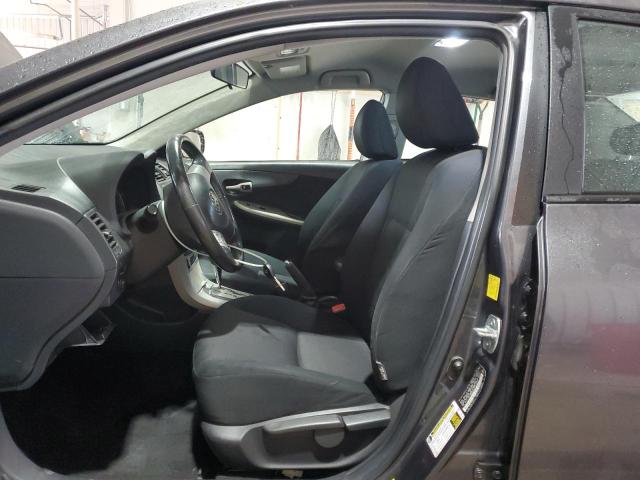 2T1BU4EE0AC415531 - 2010 TOYOTA COROLLA BASE GRAY photo 7