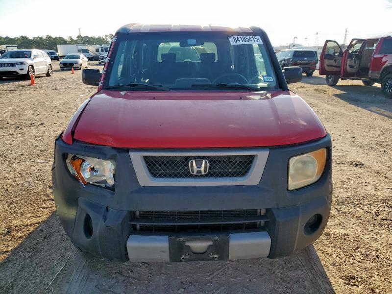 5J6YH186X5L017723 - 2005 HONDA ELEMENT EX RED photo 5