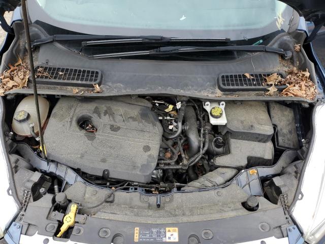 1FMCU9GD9JUA08098 - 2018 FORD ESCAPE SE Bleu photo 12