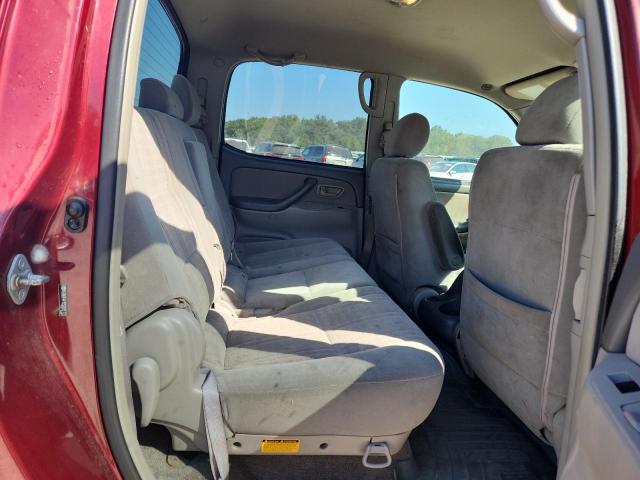 5TBDT44155S485123 - 2005 TOYOTA TUNDRA DOUBLE CAB SR5 RED photo 10