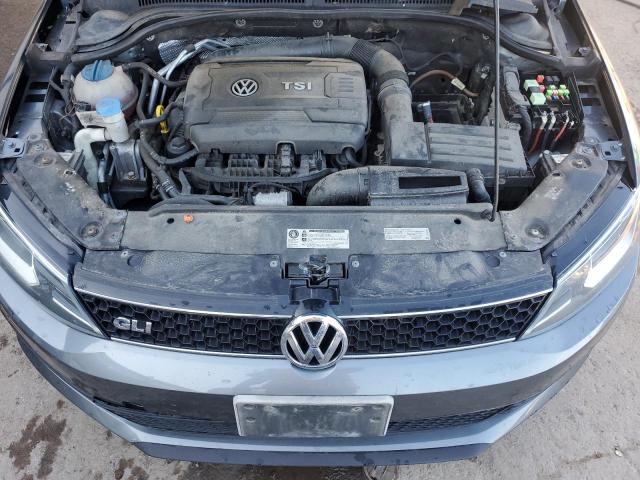 3VW4T7AJ5DM450316 - 2013 VOLKSWAGEN JETTA GLI 灰色 照片 11