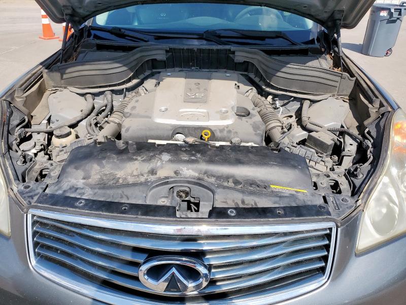 JN1AJ0HP3BM802527 - 2011 INFINITI EX35 BASE Մոխրագույն լուսանկար 12