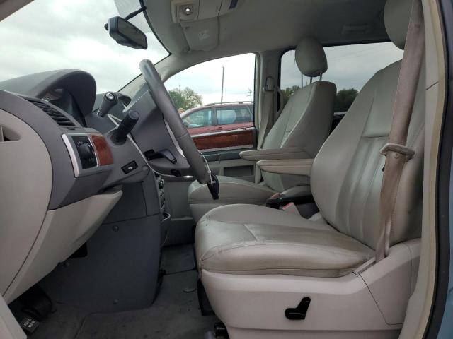 2A8HR54129R513318 - 2009 CHRYSLER TOWN & COUNTRY TOURING TURQUOISE photo 7