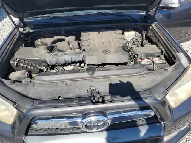 JTEZU5JRXD5047210 - 2013 TOYOTA 4RUNNER SR5 GRAY photo 12