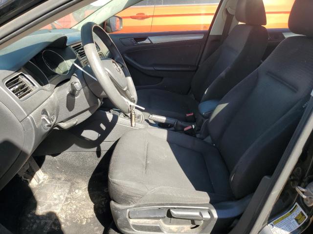 3VWD07AJ9FM239471 - 2015 VOLKSWAGEN JETTA SE BLACK photo 7