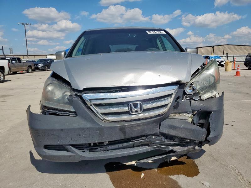 5FNRL38445B423518 - 2005 HONDA ODYSSEY EX GRAY photo 5