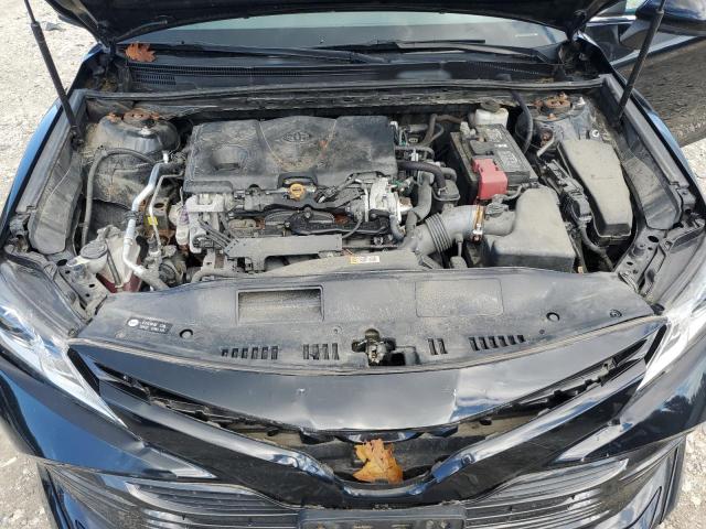 4T1B11HK9JU566651 - 2018 TOYOTA CAMRY L BLACK photo 11
