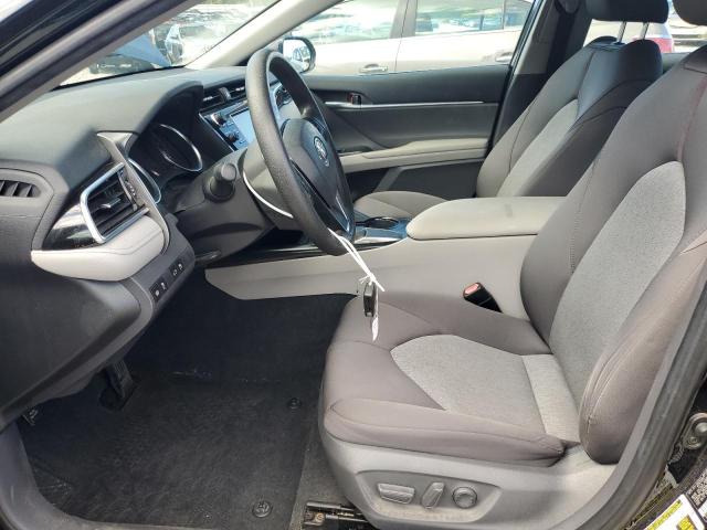 4T1B11HK9JU566651 - 2018 TOYOTA CAMRY L BLACK photo 7