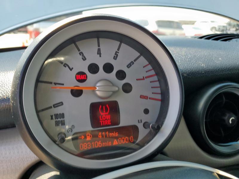 WMWMF73509TT99369 - 2009 MINI COOPER S ვერცხლისფერი ფოტო 9