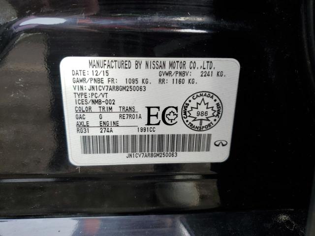 JN1CV7AR8GM250063 - 2016 INFINITI Q50 BASE Qara foto 12