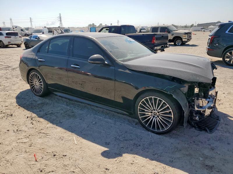 W1KAF4HB8RR155751 - 2024 MERCEDES-BENZ C 300 4MATIC BLACK photo 4