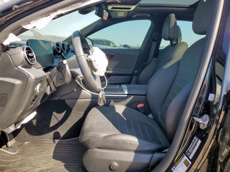 W1KAF4HB8RR155751 - 2024 MERCEDES-BENZ C 300 4MATIC BLACK photo 7