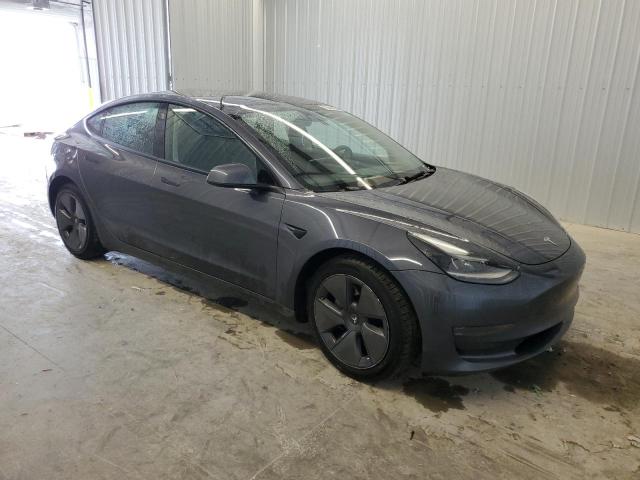 5YJ3E1EAXPF451132 - 2023 TESLA MODEL 3 Gris foto 4