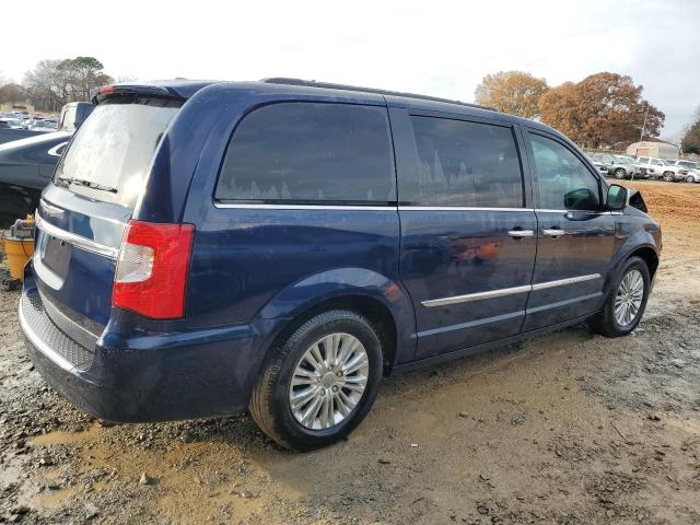 2C4RC1CGXFR583219 - 2015 CHRYSLER TOWN & COU TOURING L BLUE photo 3