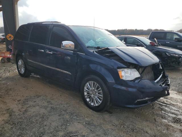 2C4RC1CGXFR583219 - 2015 CHRYSLER TOWN & COU TOURING L BLUE photo 4