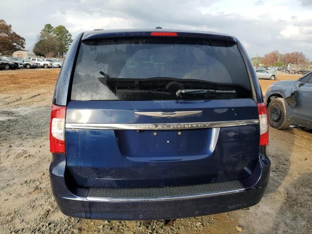 2C4RC1CGXFR583219 - 2015 CHRYSLER TOWN & COU TOURING L BLUE photo 6