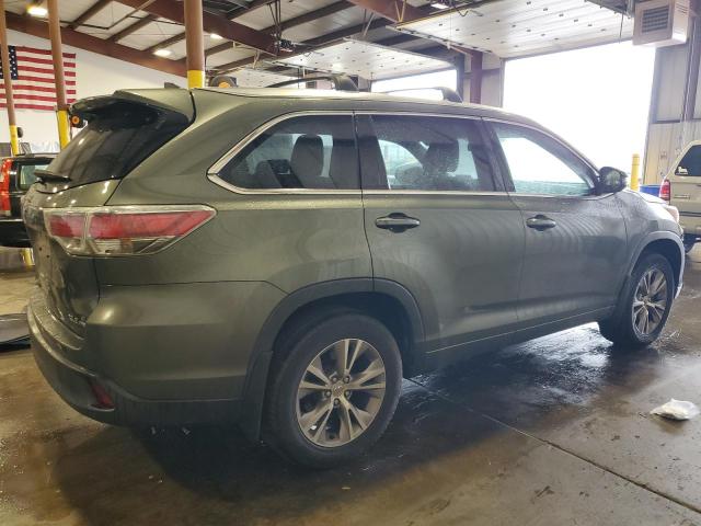 5TDJKRFH5FS205318 - 2015 TOYOTA HIGHLANDER XLE GRAY photo 3
