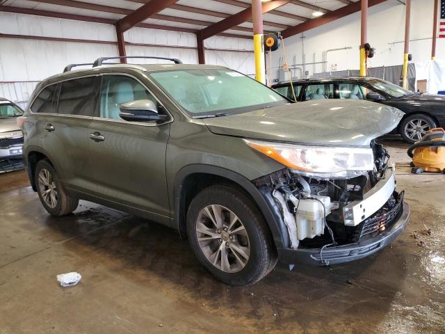 5TDJKRFH5FS205318 - 2015 TOYOTA HIGHLANDER XLE GRAY photo 4