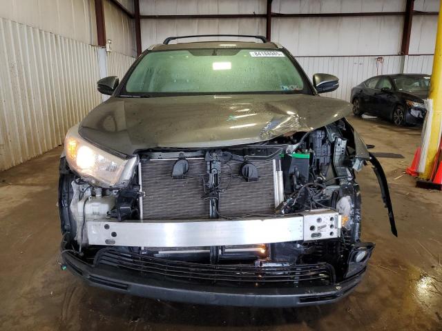 5TDJKRFH5FS205318 - 2015 TOYOTA HIGHLANDER XLE GRAY photo 5