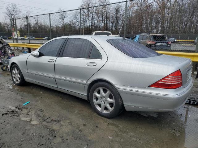 WDBNG83J56A480722 - 2006 MERCEDES-BENZ S 430 4MATIC SILVER photo 2