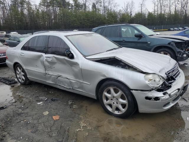 WDBNG83J56A480722 - 2006 MERCEDES-BENZ S 430 4MATIC SILVER photo 4