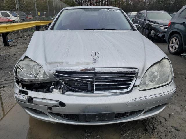 WDBNG83J56A480722 - 2006 MERCEDES-BENZ S 430 4MATIC SILVER photo 5