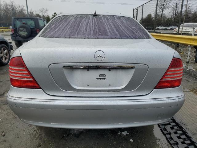 WDBNG83J56A480722 - 2006 MERCEDES-BENZ S 430 4MATIC SILVER photo 6