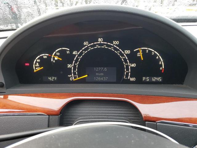 WDBNG83J56A480722 - 2006 MERCEDES-BENZ S 430 4MATIC SILVER photo 9