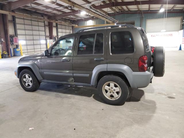 1J4GL48K46W137297 - 2006 JEEP LIBERTY SPORT GRAY photo 2