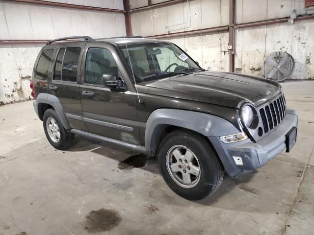 1J4GL48K46W137297 - 2006 JEEP LIBERTY SPORT GRAY photo 4