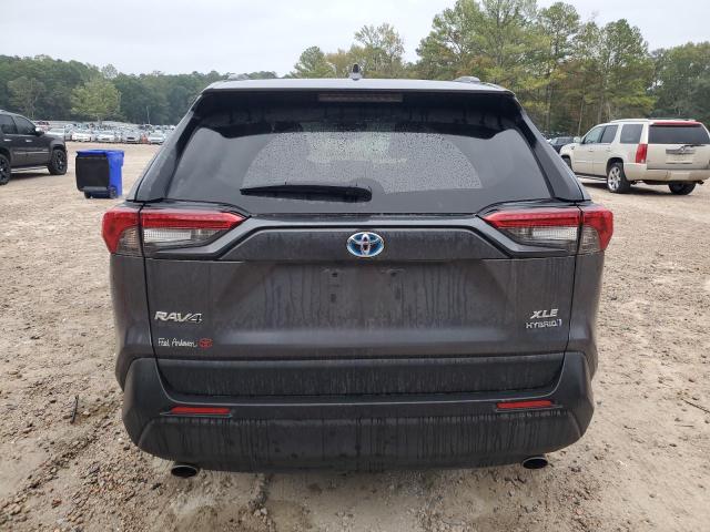 4T3RWRFV2NU081616 - 2022 TOYOTA RAV4 XLE GRAY photo 6
