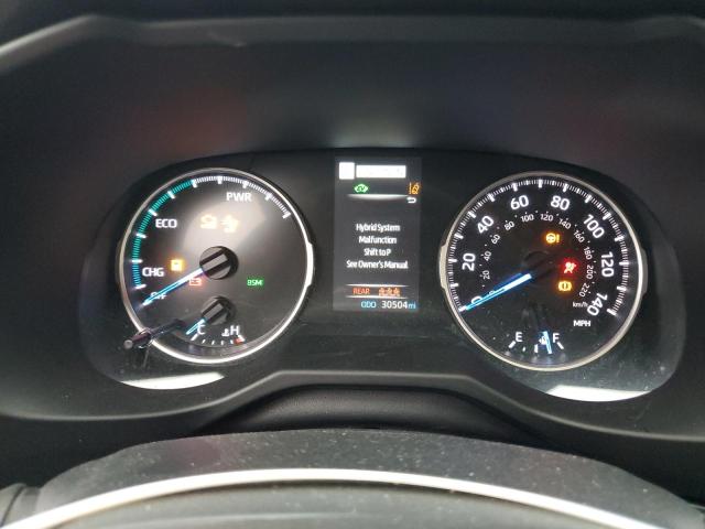 4T3RWRFV2NU081616 - 2022 TOYOTA RAV4 XLE GRAY photo 9