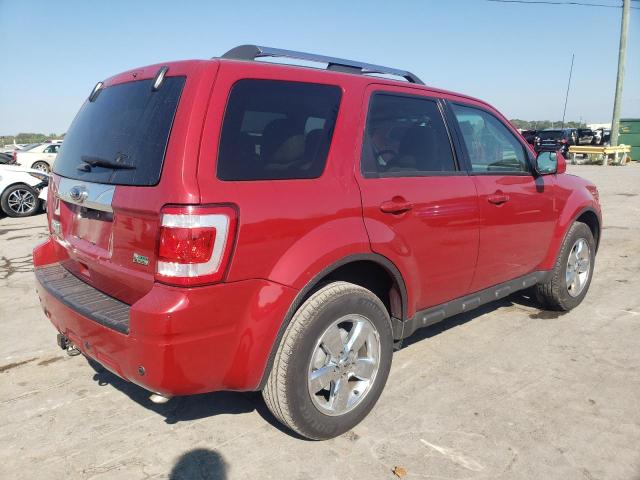 1FMCU0EG7BKB19366 - 2011 FORD ESCAPE LIMITED 红色 照片 3