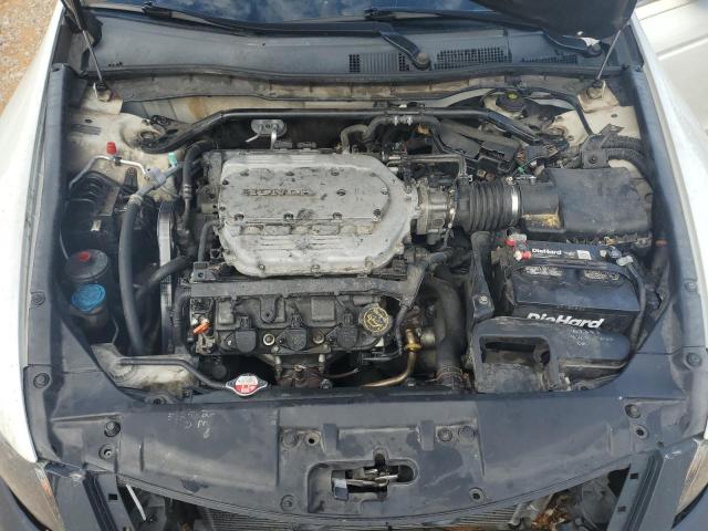 1HGCP36818A070945 - 2008 HONDA ACCORD EXL WHITE photo 11