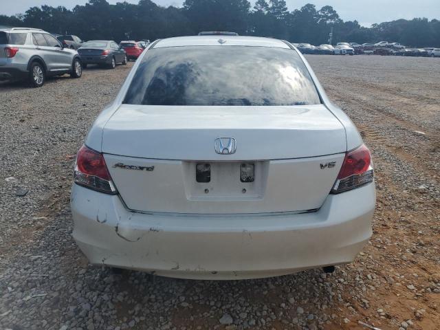 1HGCP36818A070945 - 2008 HONDA ACCORD EXL WHITE photo 6