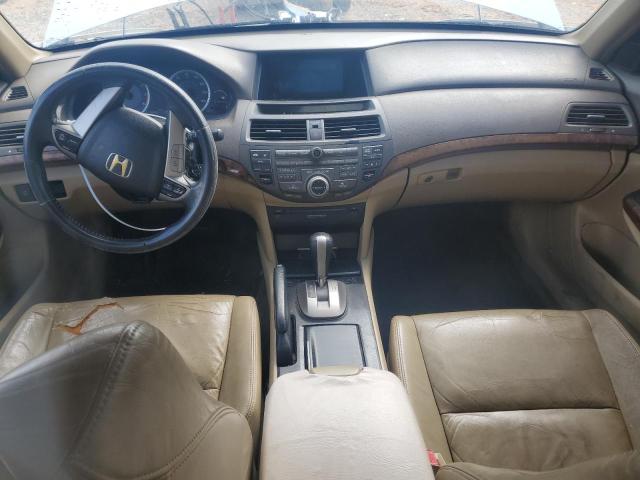 1HGCP36818A070945 - 2008 HONDA ACCORD EXL WHITE photo 8