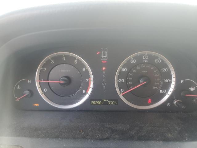 1HGCP36818A070945 - 2008 HONDA ACCORD EXL WHITE photo 9