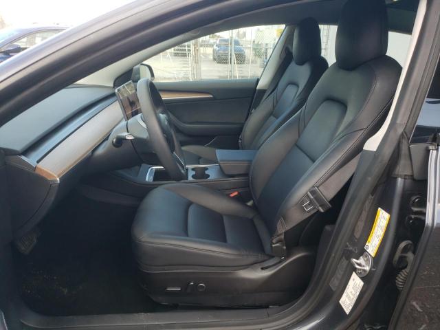 5YJ3E1EA1PF382377 - 2023 TESLA MODEL 3 GRAY photo 7