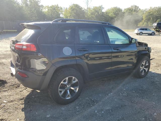 1C4PJMBS3FW571067 - 2015 JEEP CHEROKEE TRAILHAWK BLACK photo 3