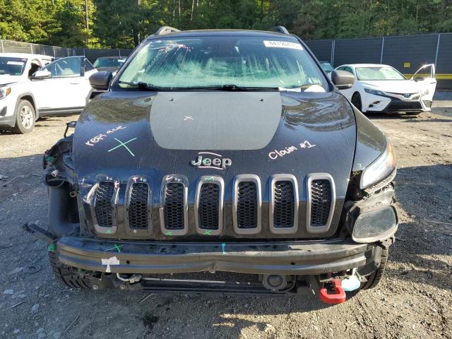 1C4PJMBS3FW571067 - 2015 JEEP CHEROKEE TRAILHAWK BLACK photo 5