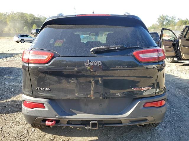 1C4PJMBS3FW571067 - 2015 JEEP CHEROKEE TRAILHAWK BLACK photo 6