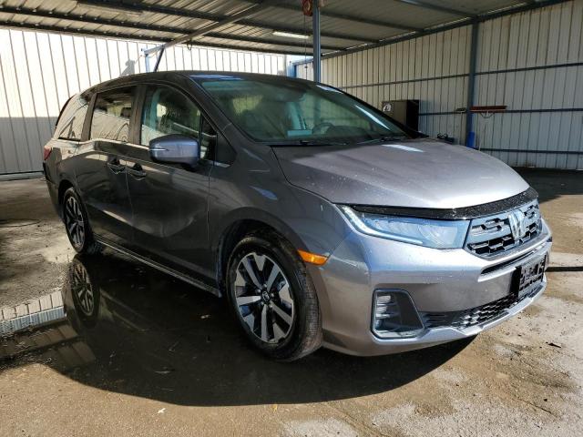 5FNRL6H66SB082542 - 2025 HONDA ODYSSEY EXL GRAY photo 4