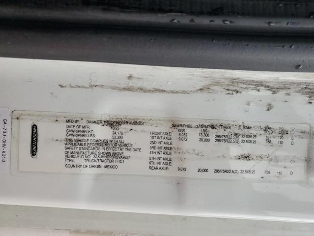 3AKJHHDR3RSVA9637 - 2024 FREIGHTLINER CASCADIA 1 Ağ foto 10