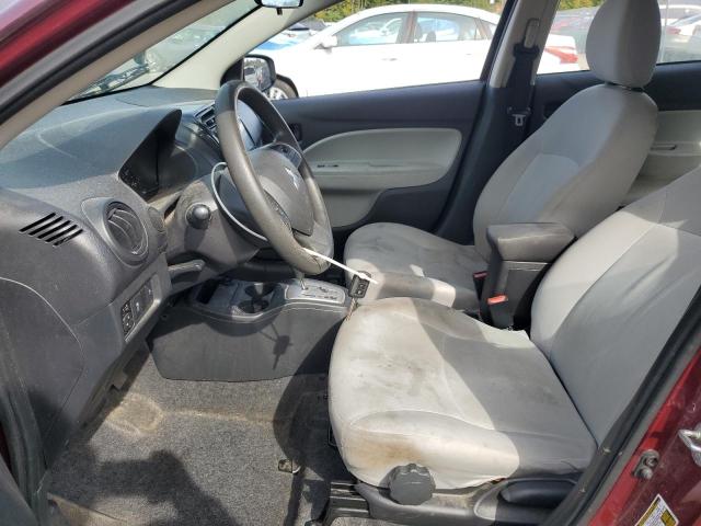 ML32FUFJ7MHF06355 - 2021 MITSUBISHI MIRAGE G4 ES RED photo 7